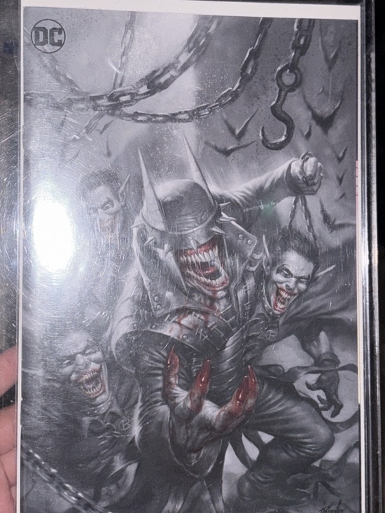 DC Other - DC COMIC Batman who laughs exclusive virgin cover